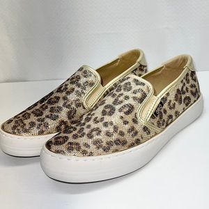 GBG Slip On Glitter Sneakers
